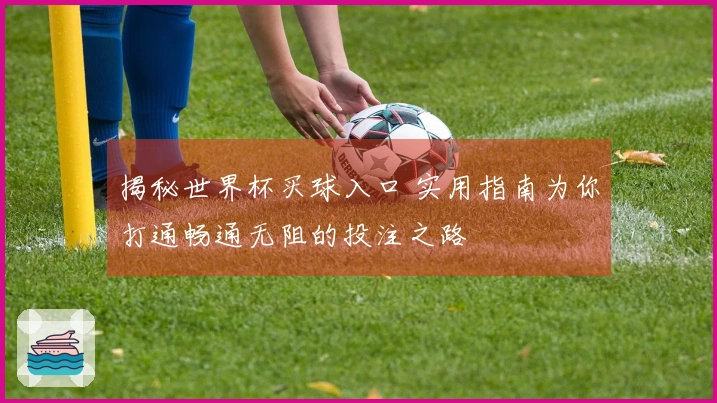 揭秘世界杯买球入口 实用指南为你打通畅通无阻的投注之路